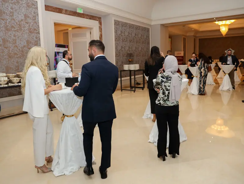 صورة أرشيفية 11 من 285 من اجتماع الجمعية العمومية والمؤتمر لفرع معهد Ciarb في قطر، 10 مايو 2023.