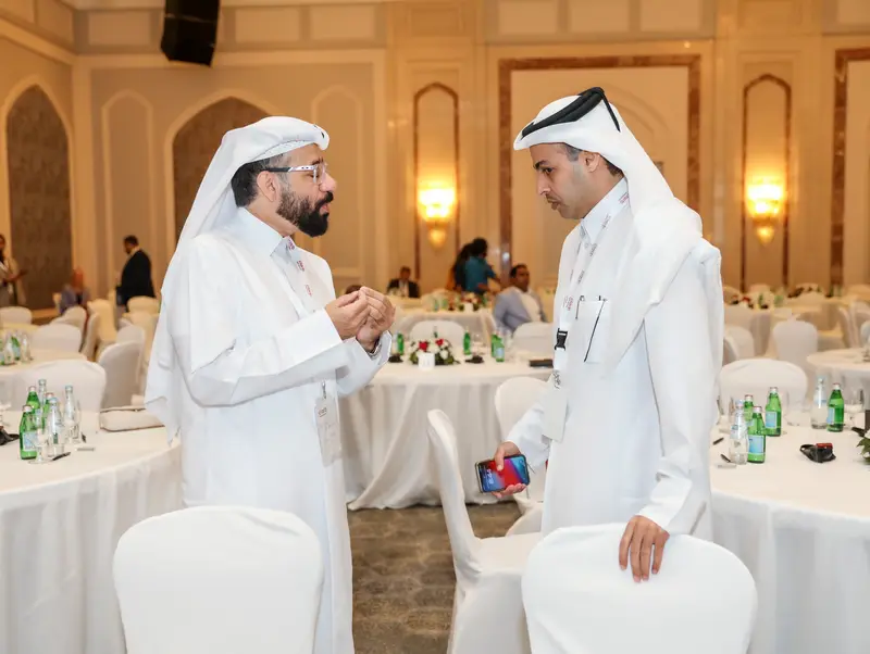صورة أرشيفية 27 من 285 من اجتماع الجمعية العمومية والمؤتمر لفرع معهد Ciarb في قطر، 10 مايو 2023.