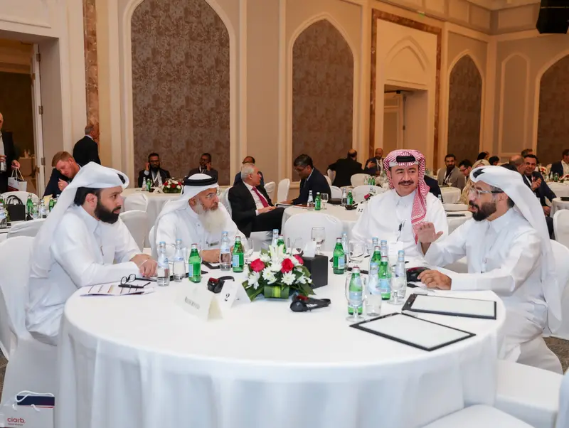 صورة أرشيفية 36 من 285 من اجتماع الجمعية العمومية والمؤتمر لفرع معهد Ciarb في قطر، 10 مايو 2023.