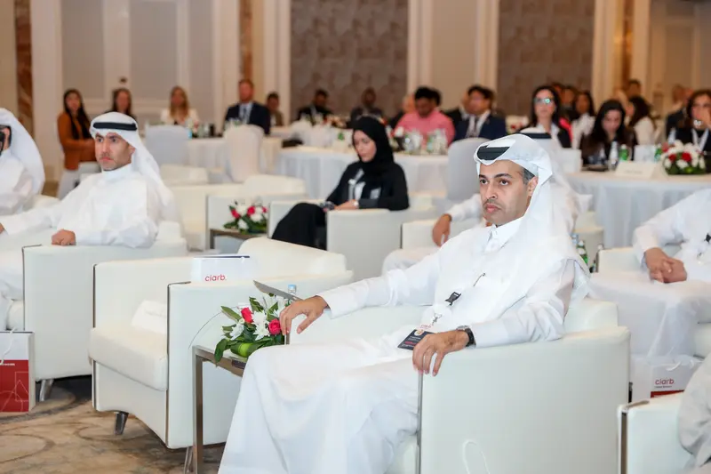 صورة أرشيفية 56 من 285 من اجتماع الجمعية العمومية والمؤتمر لفرع معهد Ciarb في قطر، 10 مايو 2023.
