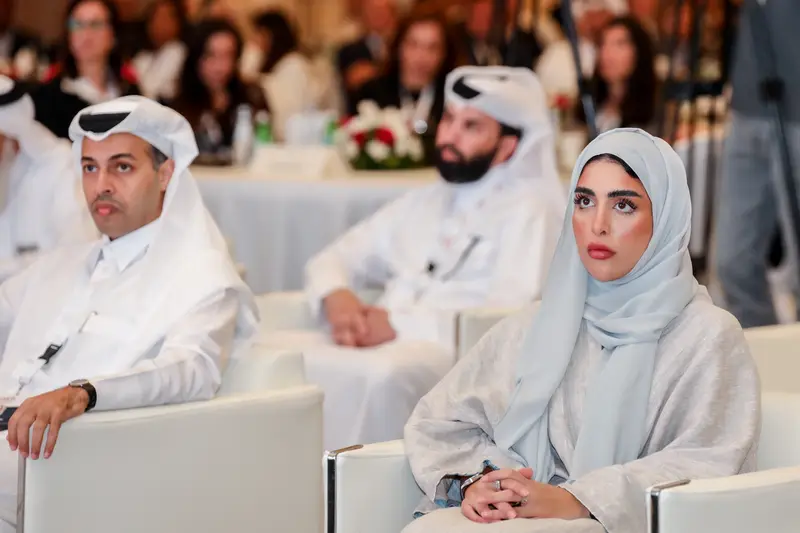 صورة أرشيفية 59 من 285 من اجتماع الجمعية العمومية والمؤتمر لفرع معهد Ciarb في قطر، 10 مايو 2023.