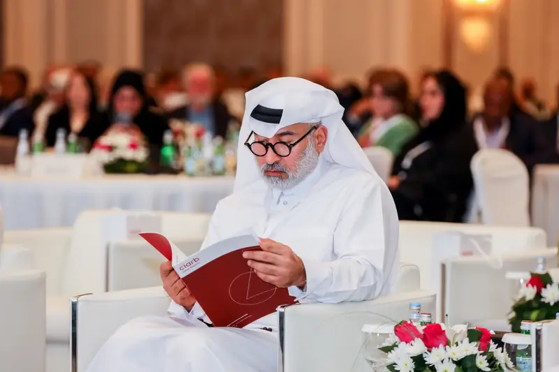 صورة أرشيفية 62 من 285 من اجتماع الجمعية العمومية والمؤتمر لفرع معهد Ciarb في قطر، 10 مايو 2023.