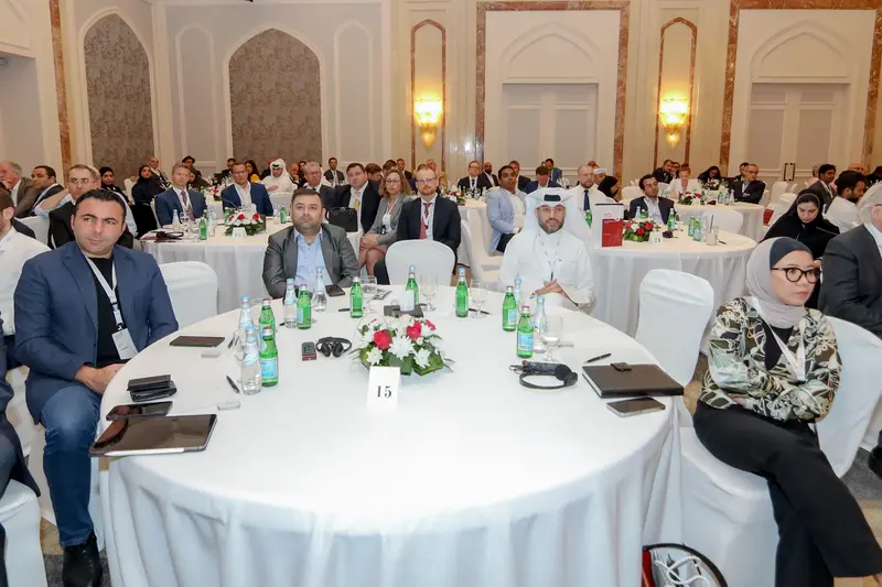 صورة أرشيفية 85 من 285 من اجتماع الجمعية العمومية والمؤتمر لفرع معهد Ciarb في قطر، 10 مايو 2023.