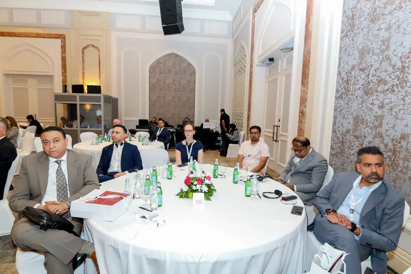 صورة أرشيفية 90 من 285 من اجتماع الجمعية العمومية والمؤتمر لفرع معهد Ciarb في قطر، 10 مايو 2023.