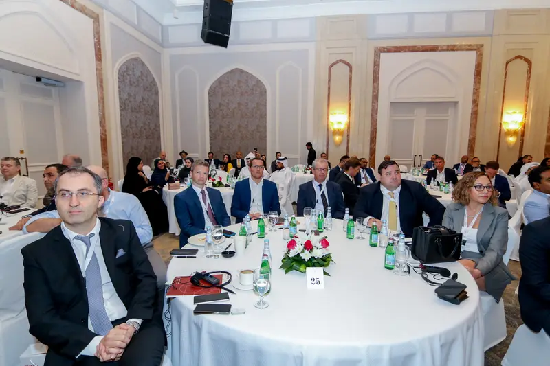 صورة أرشيفية 96 من 285 من اجتماع الجمعية العمومية والمؤتمر لفرع معهد Ciarb في قطر، 10 مايو 2023.