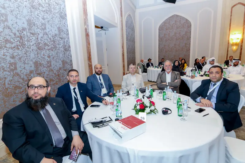 صورة أرشيفية 97 من 285 من اجتماع الجمعية العمومية والمؤتمر لفرع معهد Ciarb في قطر، 10 مايو 2023.