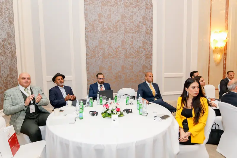 صورة أرشيفية 100 من 285 من اجتماع الجمعية العمومية والمؤتمر لفرع معهد Ciarb في قطر، 10 مايو 2023.