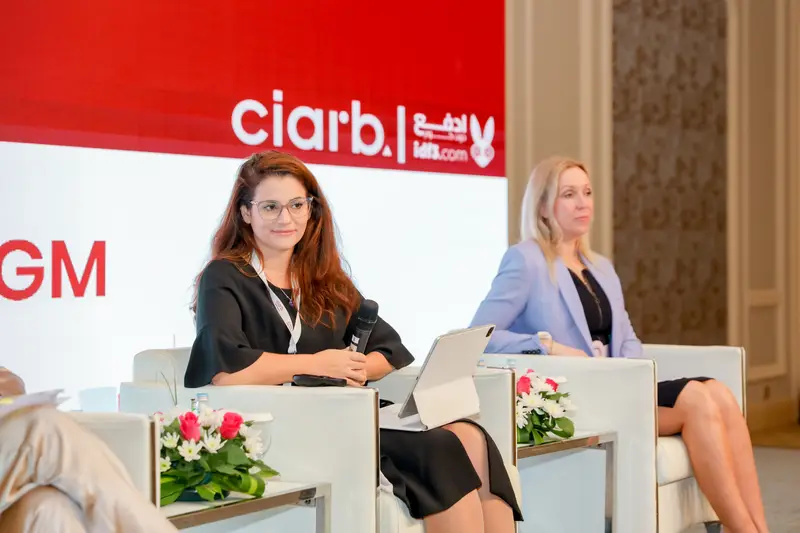 صورة أرشيفية 114 من 285 من اجتماع الجمعية العمومية والمؤتمر لفرع معهد Ciarb في قطر، 10 مايو 2023.