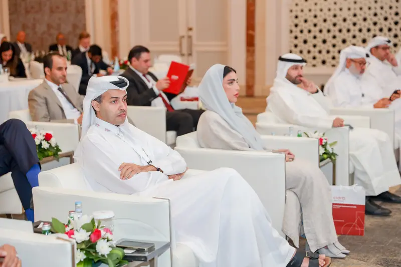 صورة أرشيفية 122 من 285 من اجتماع الجمعية العمومية والمؤتمر لفرع معهد Ciarb في قطر، 10 مايو 2023.