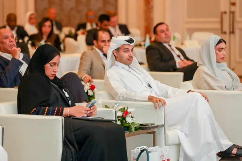 صورة أرشيفية 125 من 285 من اجتماع الجمعية العمومية والمؤتمر لفرع معهد Ciarb في قطر، 10 مايو 2023.