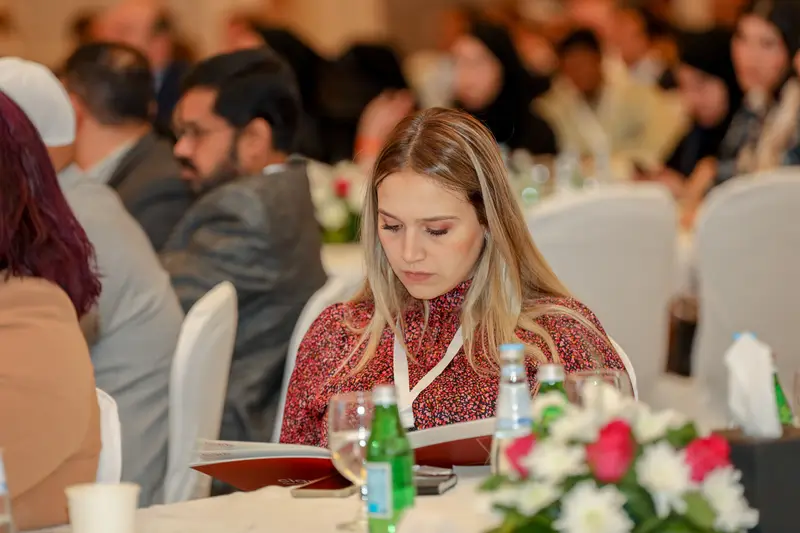 صورة أرشيفية 135 من 285 من اجتماع الجمعية العمومية والمؤتمر لفرع معهد Ciarb في قطر، 10 مايو 2023.