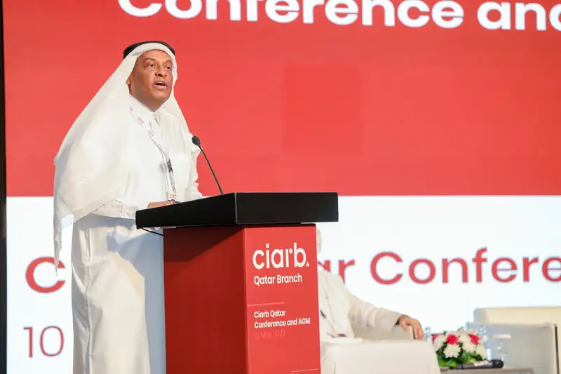 صورة أرشيفية 159 من 285 من اجتماع الجمعية العمومية والمؤتمر لفرع معهد Ciarb في قطر، 10 مايو 2023.