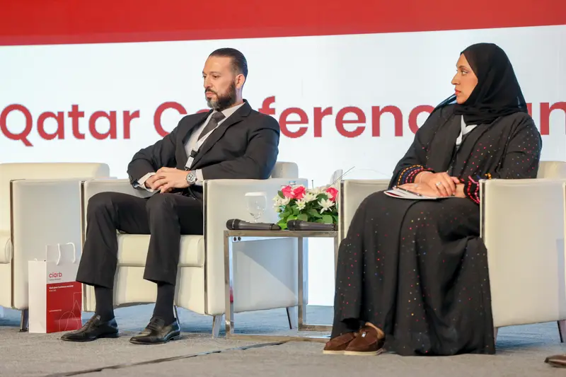 صورة أرشيفية 161 من 285 من اجتماع الجمعية العمومية والمؤتمر لفرع معهد Ciarb في قطر، 10 مايو 2023.