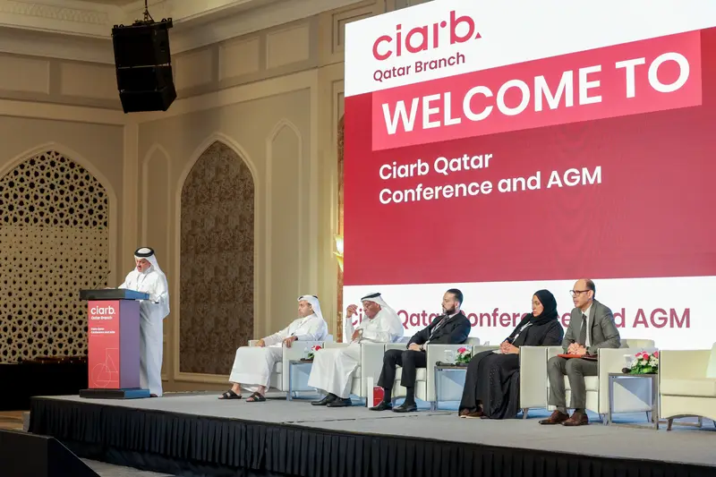 صورة أرشيفية 178 من 285 من اجتماع الجمعية العمومية والمؤتمر لفرع معهد Ciarb في قطر، 10 مايو 2023.