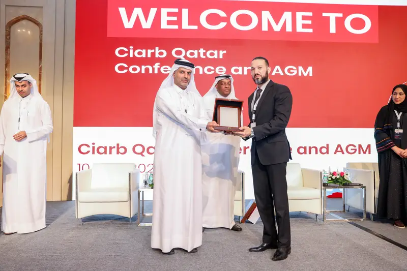 صورة أرشيفية 183 من 285 من اجتماع الجمعية العمومية والمؤتمر لفرع معهد Ciarb في قطر، 10 مايو 2023.