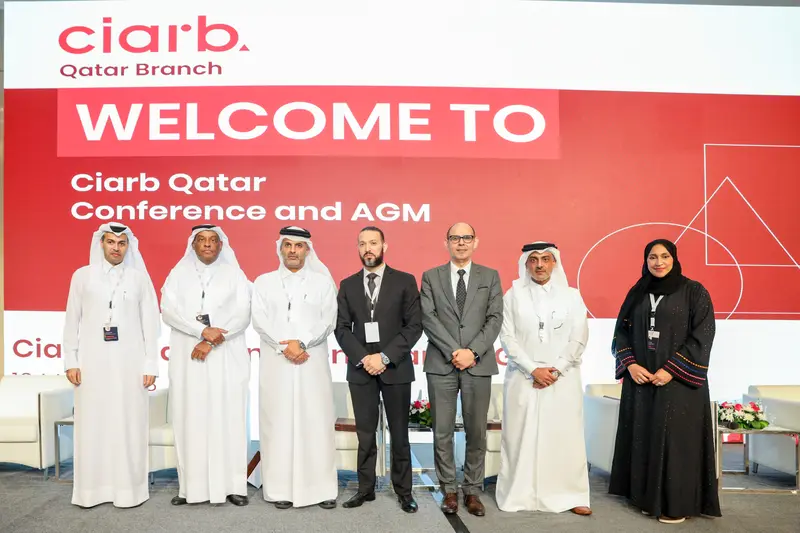 صورة أرشيفية 191 من 285 من اجتماع الجمعية العمومية والمؤتمر لفرع معهد Ciarb في قطر، 10 مايو 2023.