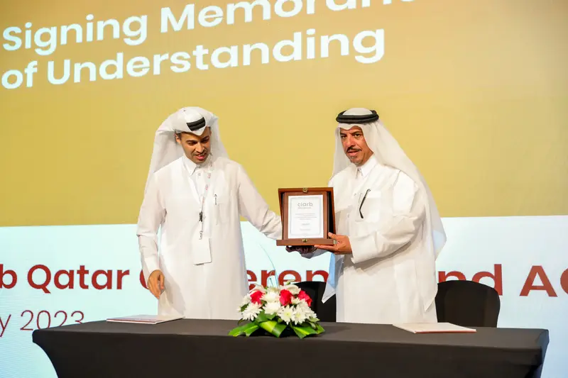 صورة أرشيفية 201 من 285 من اجتماع الجمعية العمومية والمؤتمر لفرع معهد Ciarb في قطر، 10 مايو 2023.