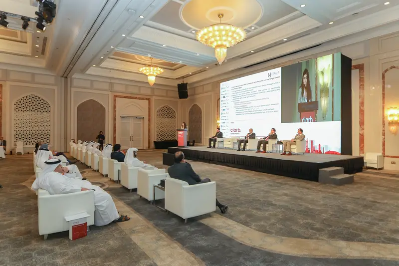 صورة أرشيفية 214 من 285 من اجتماع الجمعية العمومية والمؤتمر لفرع معهد Ciarb في قطر، 10 مايو 2023.