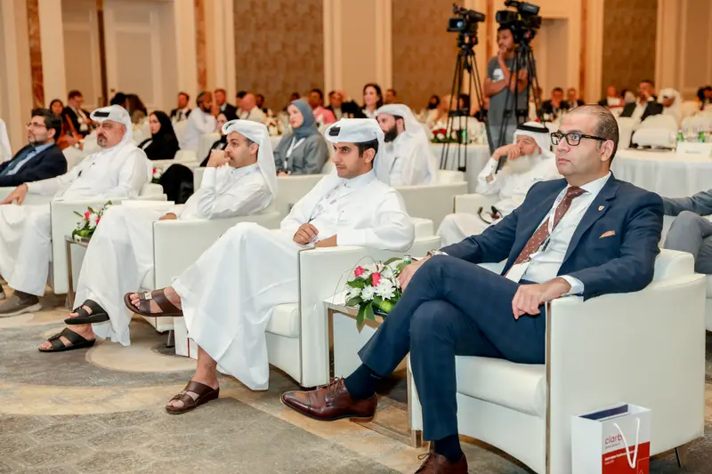 صورة أرشيفية 237 من 285 من اجتماع الجمعية العمومية والمؤتمر لفرع معهد Ciarb في قطر، 10 مايو 2023.