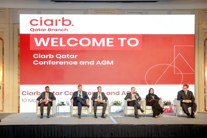 صورة أرشيفية 246 من 285 من اجتماع الجمعية العمومية والمؤتمر لفرع معهد Ciarb في قطر، 10 مايو 2023.