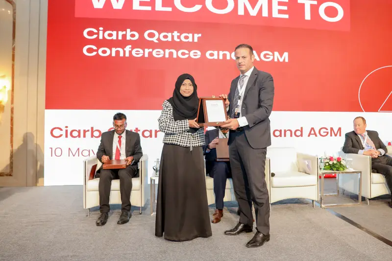 صورة أرشيفية 265 من 285 من اجتماع الجمعية العمومية والمؤتمر لفرع معهد Ciarb في قطر، 10 مايو 2023.