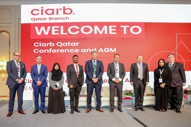 صورة أرشيفية 269 من 285 من اجتماع الجمعية العمومية والمؤتمر لفرع معهد Ciarb في قطر، 10 مايو 2023.