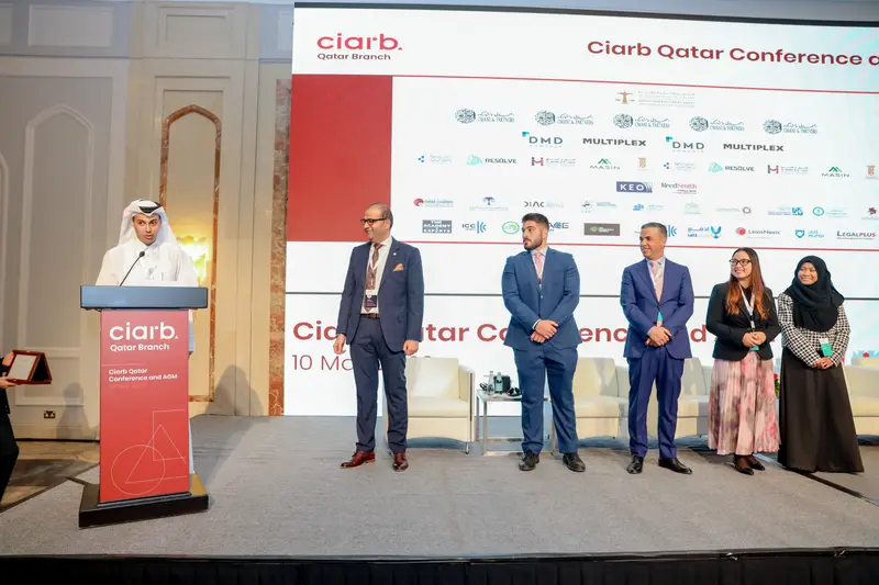 صورة أرشيفية 276 من 285 من اجتماع الجمعية العمومية والمؤتمر لفرع معهد Ciarb في قطر، 10 مايو 2023.