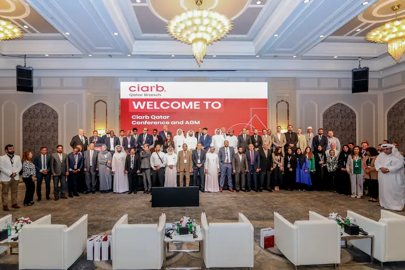 صورة أرشيفية 283 من 285 من اجتماع الجمعية العمومية والمؤتمر لفرع معهد Ciarb في قطر، 10 مايو 2023.