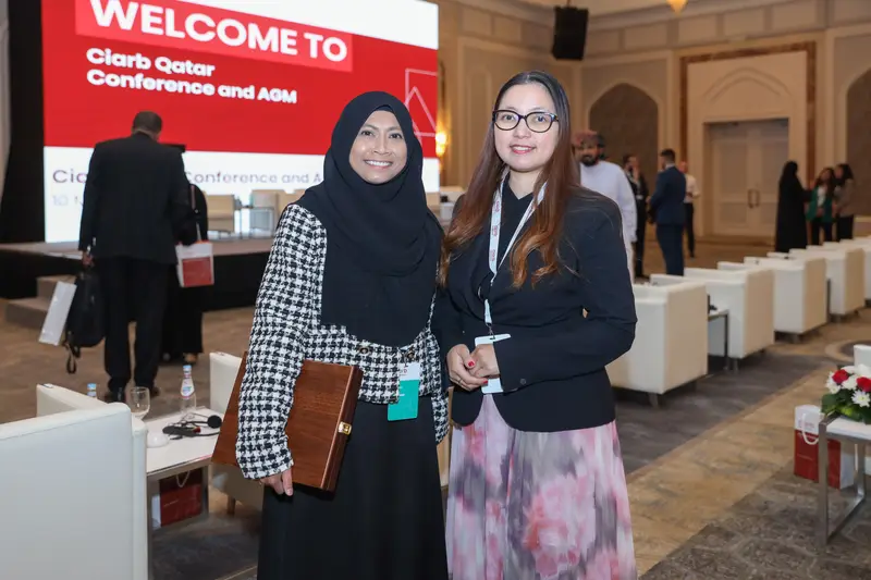 صورة أرشيفية 285 من 285 من اجتماع الجمعية العمومية والمؤتمر لفرع معهد Ciarb في قطر، 10 مايو 2023.
