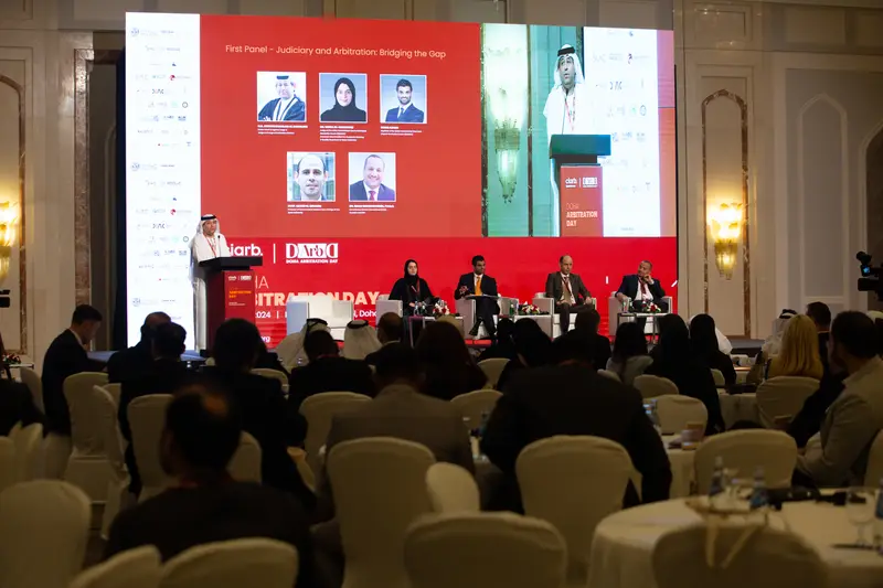 Archive photograph 20 of 60 from the 1st Doha Arbitration Day, 25 April 2024.