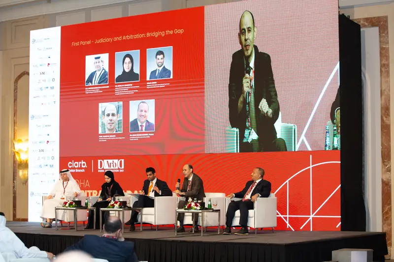 Archive photograph 22 of 60 from the 1st Doha Arbitration Day, 25 April 2024.
