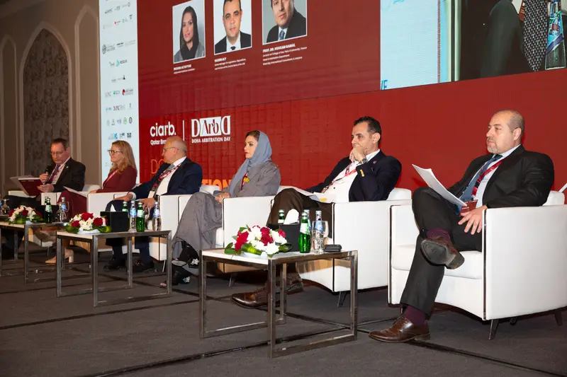 Archive photograph 33 of 60 from the 1st Doha Arbitration Day, 25 April 2024.