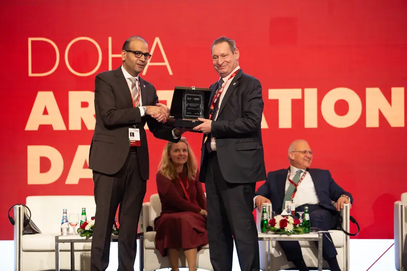 Archive photograph 37 of 60 from the 1st Doha Arbitration Day, 25 April 2024.