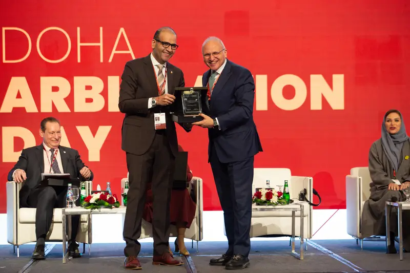 Archive photograph 39 of 60 from the 1st Doha Arbitration Day, 25 April 2024.