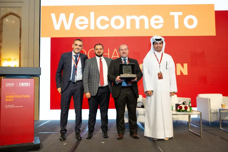 Archive photograph 57 of 60 from the 1st Doha Arbitration Day, 25 April 2024.