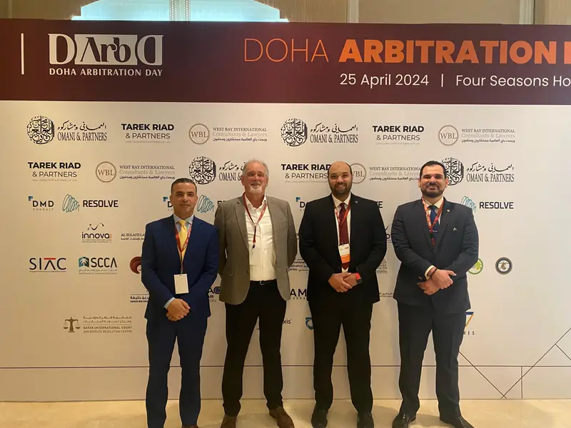 Archive photograph 59 of 60 from the 1st Doha Arbitration Day, 25 April 2024.