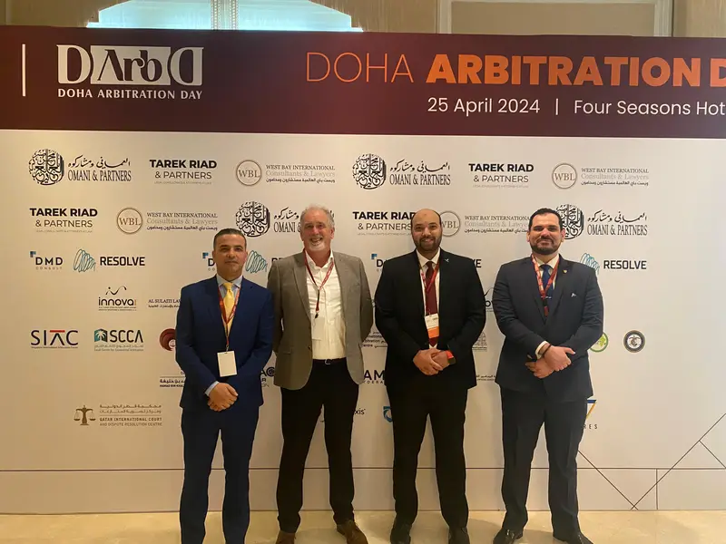 Archive photograph 60 of 60 from the 1st Doha Arbitration Day, 25 April 2024.