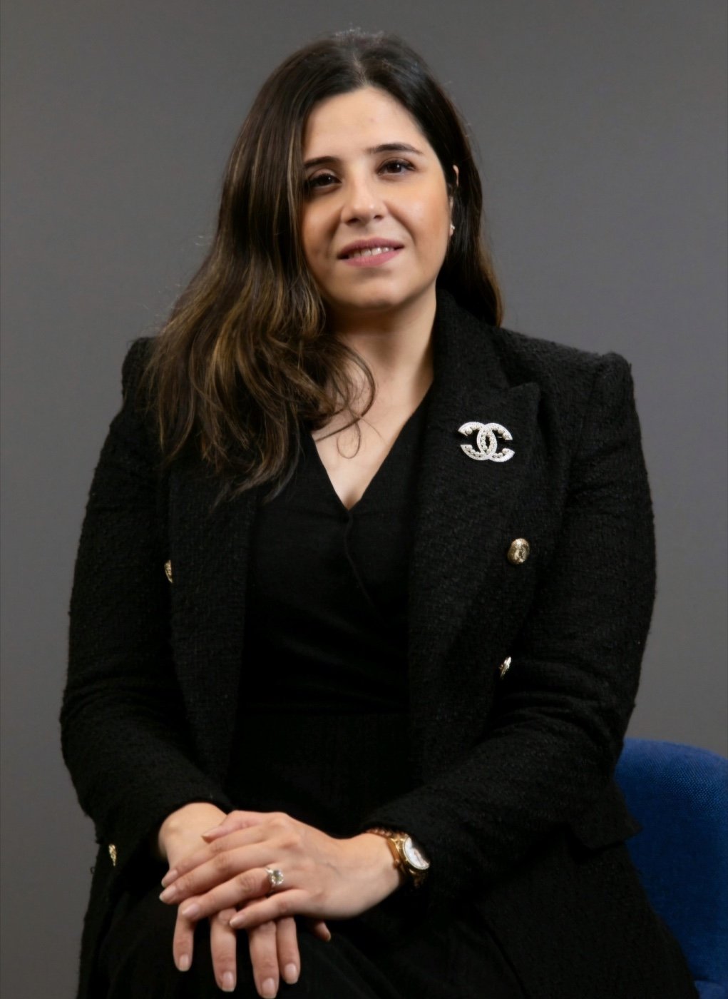 Portrait photograph of Khushboo Shahdadpuri.